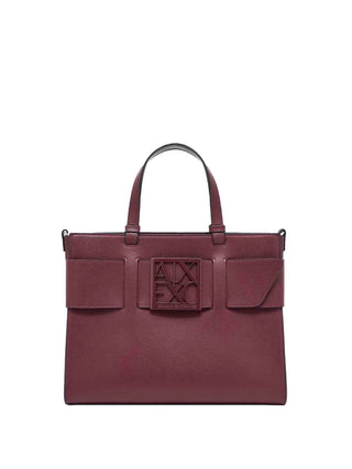 BORSA A SPALLA DONNA - ARMANI EXCHANGE BORDEAUX - 942689 0A874
