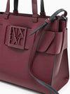 BORSA A SPALLA DONNA - ARMANI EXCHANGE BORDEAUX - 942689 0A874 5