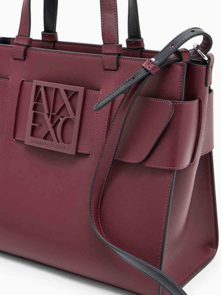 BORSA A SPALLA DONNA - ARMANI EXCHANGE BORDEAUX - 942689 0A874 5