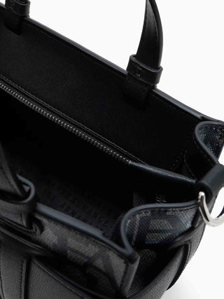 BORSA A SPALLA DONNA - ARMANI EXCHANGE BEIGE-NERO - 942690 3F742 3