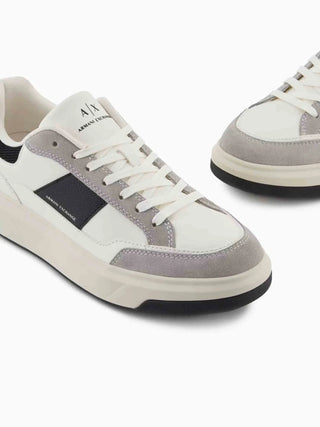 SNEAKERS UOMO - ARMANI EXCHANGE BIANCO-NERO - XM001720 AF17529 5