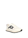 SNEAKERS UOMO - ARMANI EXCHANGE BIANCO-NAVY - XM001960 AF19388 2