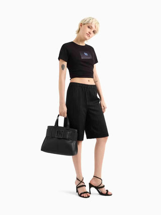 BORSA A SPALLA DONNA - ARMANI EXCHANGE NERO - XW000285 AF11902 5