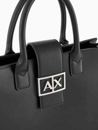 BORSA A SPALLA DONNA - ARMANI EXCHANGE NERO - XW000305 AF12039 5