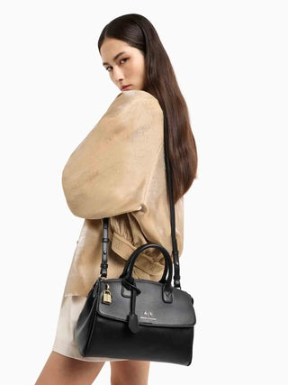 BORSA A SPALLA DONNA - ARMANI EXCHANGE NERO - XW000307 AF12040 6