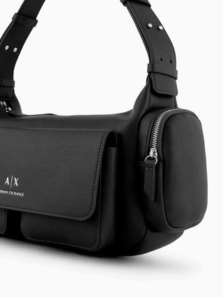 BORSA A MANO DONNA - ARMANI EXCHANGE NERO - XW000404 AF12589 5