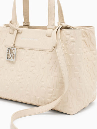 BORSA A SPALLA DONNA - ARMANI EXCHANGE BIANCO - XW001222 AF15774 5