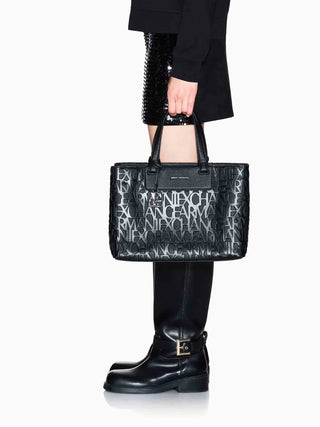 BORSA A SPALLA DONNA - ARMANI EXCHANGE NERO - XW001222 AF15774 6