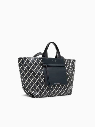 BORSA A SPALLA DONNA - ARMANI EXCHANGE NERO-NERO - XW001548 AF17255 2