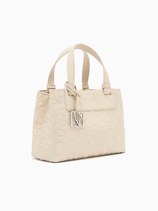 BORSA A SPALLA DONNA - ARMANI EXCHANGE BIANCO - XW001576 AF15774 2