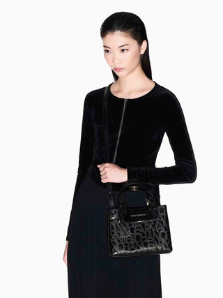 BORSA A SPALLA DONNA - ARMANI EXCHANGE NERO - XW001576 AF17290 6