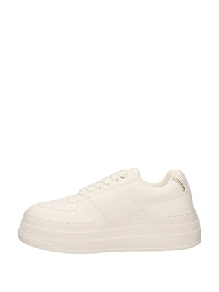 SNEAKERS DONNA - ARMANI EXCHANGE BIANCO-ORO - XW001631 AF17351 4