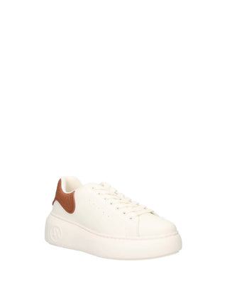SNEAKERS DONNA - ARMANI EXCHANGE BIANCO-MARRONE - XW002149 AF19528 2