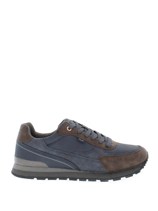 SNEAKERS UOMO - ARMATA DI MARE MARRONE-NAVY - AMU 2N812