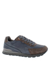 SNEAKERS UOMO - ARMATA DI MARE MARRONE-NAVY - AMU 2N812 2