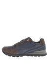 SNEAKERS UOMO - ARMATA DI MARE MARRONE-NAVY - AMU 2N812 3