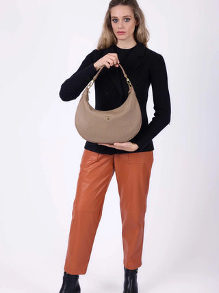 HOBO DONNA - GATTINONI ROMA TAUPE - BEN4C8531WVP 4