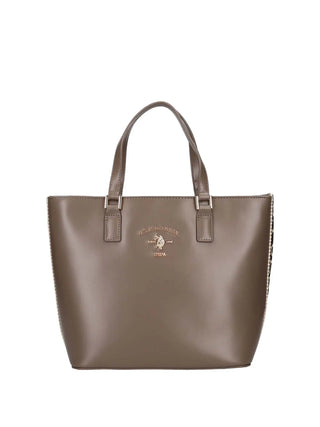 BORSA A SPALLA DONNA - US POLO ASSN. PIETRA - BEU7H8617WVP