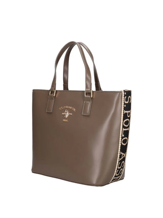 BORSA A SPALLA DONNA - US POLO ASSN. PIETRA - BEU7H8617WVP 2