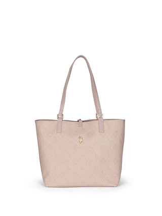 BORSA A SPALLA DONNA - US POLO ASSN. CREMA - BEUM08707WVP 4