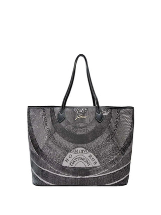 BORSA A SPALLA DONNA - GATTINONI NERO-NERO - BIGPL6427WPQ 1