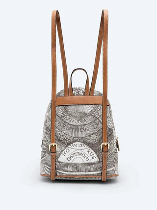 ZAINO DONNA - GATTINONI NERO-TAN - BIGPL6439WPQ 3