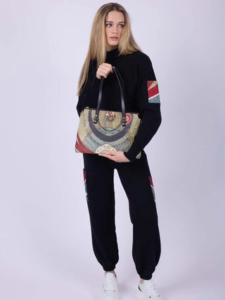 BORSA A MANO DONNA - GATTINONI CLASSICO-NERO - BIGPL8227WPQ 4