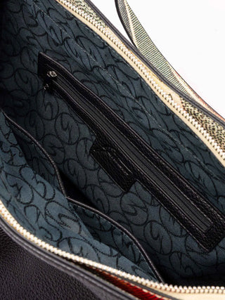 BORSA A SPALLA DONNA - GATTINONI NERO-CLASSICO - BIGTI8217WVP 3