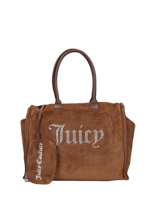 BORSA A SPALLA DONNA - JUICY COUTURE MARRONE - BIJIR8943WZC
