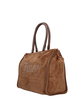 BORSA A SPALLA DONNA - JUICY COUTURE MARRONE - BIJIR8943WZC 2