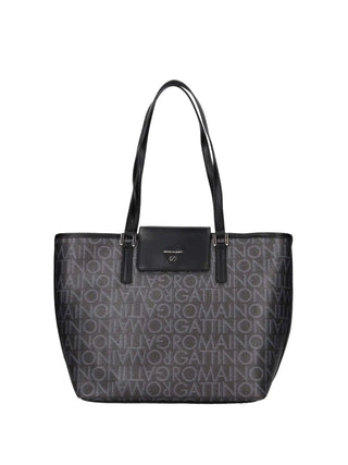 BORSA A SPALLA DONNA - GATTINONI ROMA NERO - BIN0R8511WVP