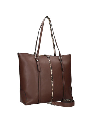 BORSA A SPALLA DONNA - GATTINONI ROMA MARRONE - BIN2E8738WVW 3