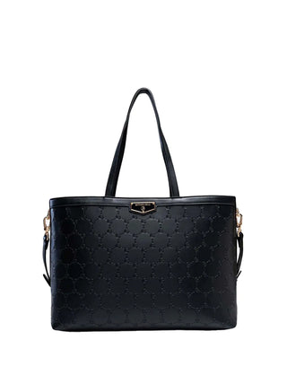 BORSA A SPALLA DONNA - GATTINONI ROMA NERO - BINA18430WVP