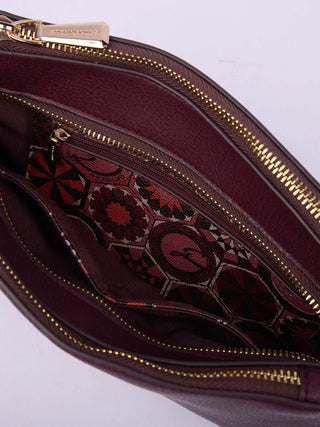 TRACOLLA DONNA - GATTINONI ROMA BORDEAUX - BINDN8412WVW 3