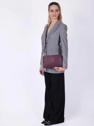 TRACOLLA DONNA - GATTINONI ROMA BORDEAUX - BINDN8412WVW 4