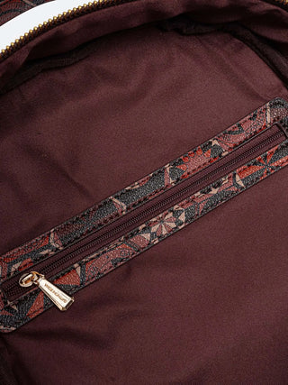 ZAINO DONNA - GATTINONI ROMA BORDEAUX - BINDN8413WVW 5