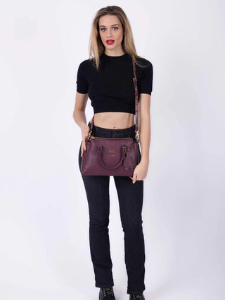 TOTE DONNA - GATTINONI ROMA BORDEAUX - BINDN8674WVW 5