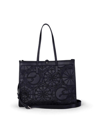BORSA A SPALLA DONNA - GATTINONI ROMA NERO - BINF08685WVP 2