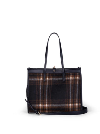 BORSA A SPALLA DONNA - GATTINONI ROMA NERO - BINF08686WZC 2