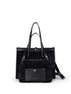 BORSA A SPALLA DONNA - GATTINONI ROMA NERO - BINF08688WZC 4