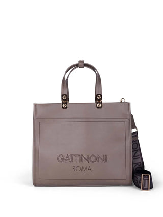 BORSA A MANO DONNA - GATTINONI ROMA TAUPE - BINIA8447WVP
