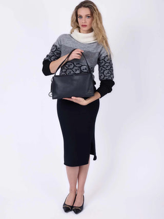 HOBO DONNA - GATTINONI ROMA NERO - BINMK8689WVP 4