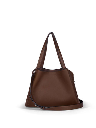 BORSA A MANO DONNA - GATTINONI ROMA MARRONE - BINMK8692WVP 2