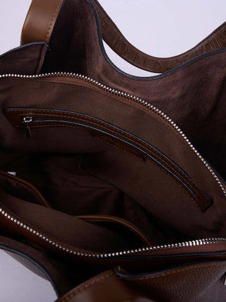 BORSA A MANO DONNA - GATTINONI ROMA MARRONE - BINMK8692WVP 3