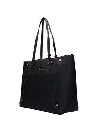 BORSA A SPALLA DONNA - GATTINONI ROMA NERO - BINRZ8450WVP 2