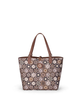 BORSA A SPALLA DONNA - GATTINONI ROMA BRONZO - BINTD8156WZT 4