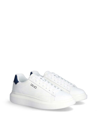 SNEAKERS UOMO - LIU-JO BIANCO-BLU - 7B4027PX474 2