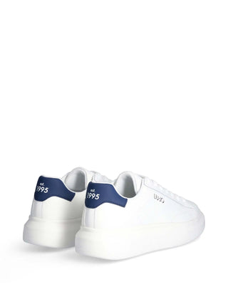 SNEAKERS UOMO - LIU-JO BIANCO-BLU - 7B4027PX474 3
