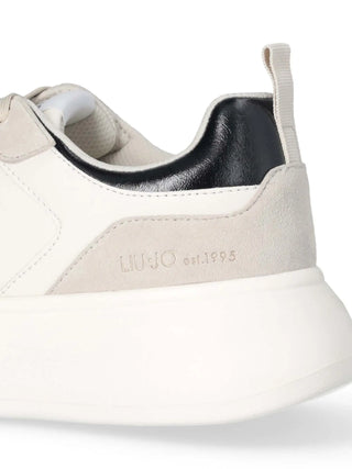 SNEAKERS UOMO - LIU-JO BIANCO-NERO - 7G5015P0304 4