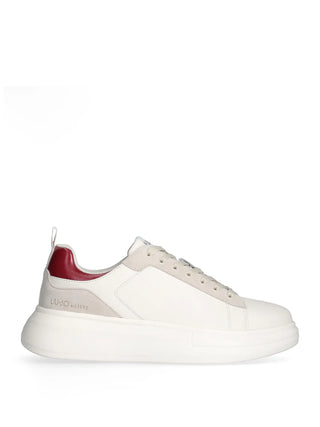 SNEAKERS UOMO - LIU-JO BIANCO-ROSSO - 7G5015P0304